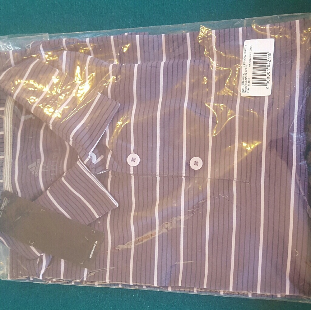 Adidas golf shirt size medium